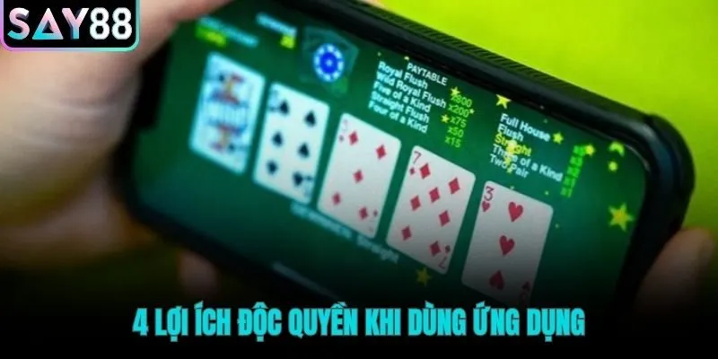 Bốn ưu điểm độc quyền khi sử dụng ứng dụng di động