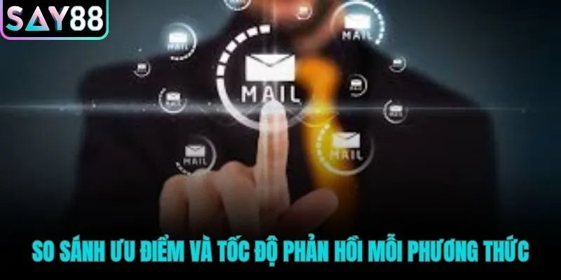 Bảng so sánh giúp chọn kênh hỗ trợ phù hợp nhất