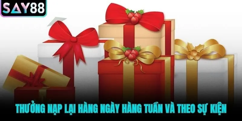 Khuyến mãi nạp lại theo sự kiện