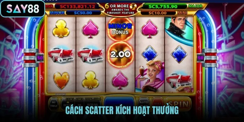 Scatter là gì qua số lượng kích hoạt free spins