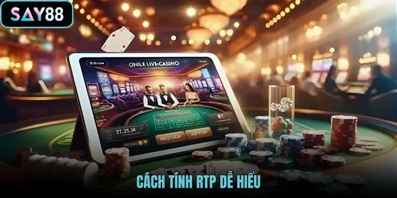 RTP là gì qua công thức hoàn trả dạng phần trăm